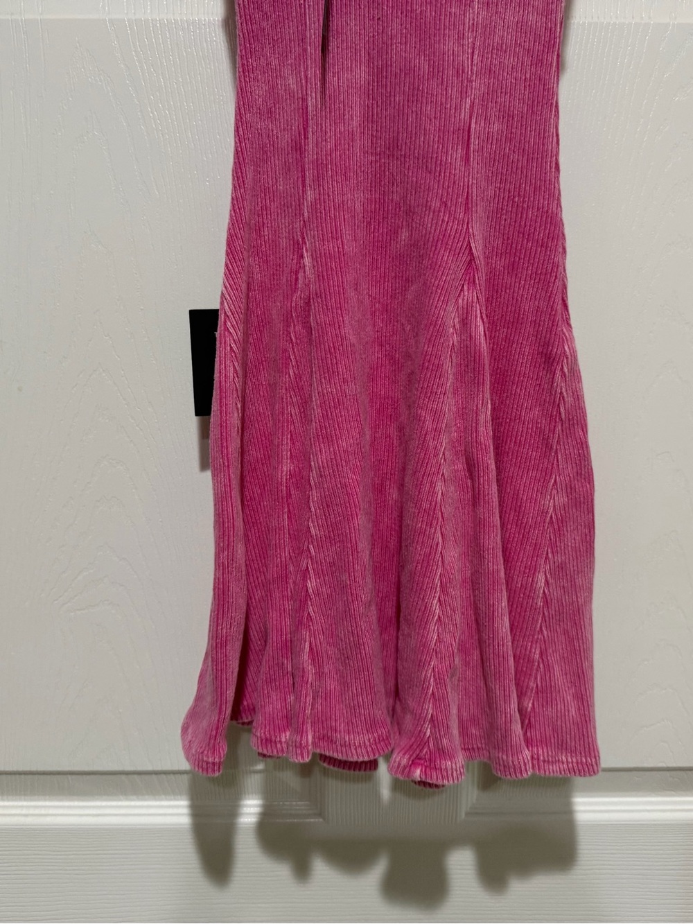 NWT Lulus Simply Pretty Washed Pink Ribbed Pleated Sleeveless Mini Dress XS - Picture 9 of 13